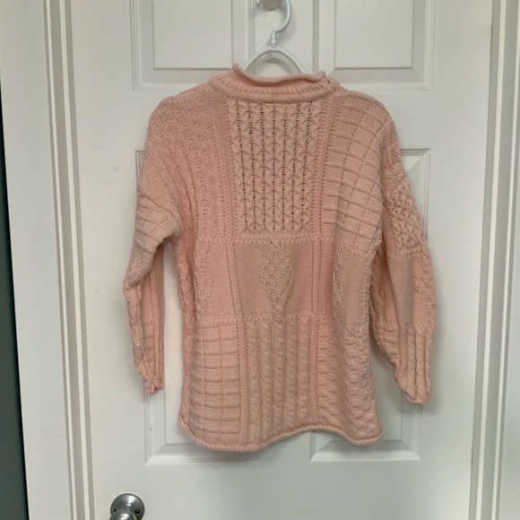 Cotton Irish Cable Knit Sweater by Carraig Donn Women’s size small - Picture 2 of 11